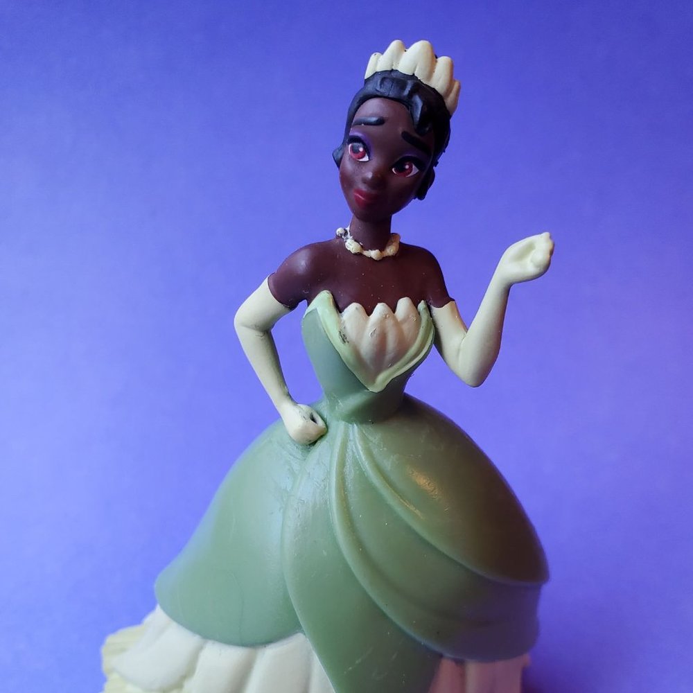 Disney Princess and the Frog Tiana Cake Topper Play Figure New